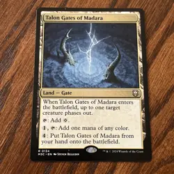 MTG Talon Gates Of Madara 0134 Dragonstorm Commander Near Mint Condition - Image 1