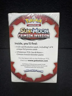 *SEALED* Pokemon Sun and Moon Crimson Invasion PreRelease Kit Build Battle - Image 2