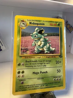 Nidoqueen 23/64 Pokemon Jungle Unlimited Vintage Rare Pokemon Card WOTC MP - Image 3