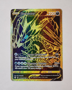 Pokemon TCG Lot (2) Foil Eternatus SV121/SV122 + Radiant 105/159 - Image 1