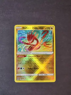 Pokemon TCG Lot (2) Foil Eternatus SV121/SV122 + Radiant 105/159 - Image 3