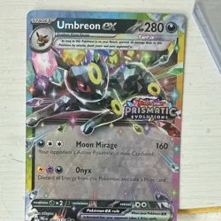 Umbreon ex Prismatic Evolutions Stamp 060/131 280 HP Holo Promo English - Image 3