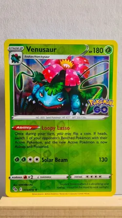 Venusaur [LP] - Pokemon TCG Pokemon Go 003/078 [Reverse Holo Rare] - Image 1