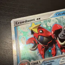 Nintendo Pokemon TCG Crawdaunt ex Holo Rare Holo EX 99/95 Team Magma Aqua HP - Image 2