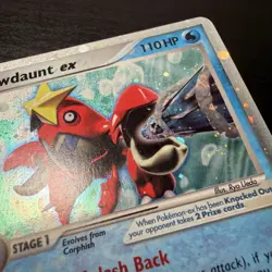 Nintendo Pokemon TCG Crawdaunt ex Holo Rare Holo EX 99/95 Team Magma Aqua HP - Image 3