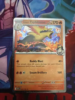 Pokemon - Ethans Typhlosion 034/182 Destined Rivals Stamped - Image 1