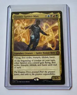 Cosmic Spider-Man (SPM) Magic the Gathering Regular Non Foil - Image 1