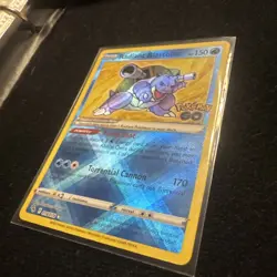 Radiant Blastoise 018/078 Pokemon Go Holo - Image 2