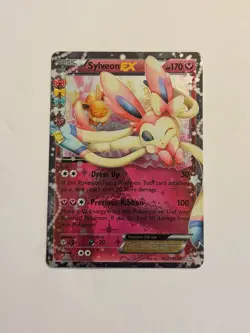 Pokemon TCG Sylveon EX RC21/RC32 Radiant Collection Holo Full Art 170HP - Image 1
