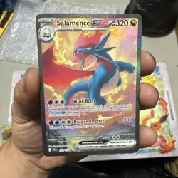 Salamence ex 187/159 Sv09 Journey Together SIR Full Art Holo 320 HP EN - Image 1