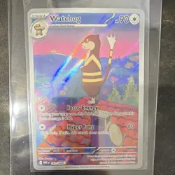The Pokemon Company Watchog 153/086 Sv: White Flare Rare Holo English 90 HP - Image 1