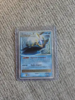 Pokemon Empoleon LV.X HOLO Diamond And Pear TCG 120/130 LP Raw Ungraded 2007 - Image 1