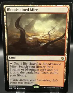 Bloodstained Mire Khans of Tarkir Regular - Image 1