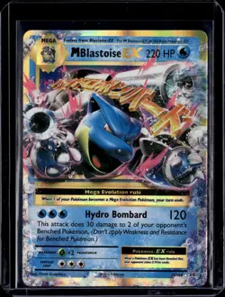 Pokemon XY - Evolutions M Blastoise EX 22/108 - Image 1
