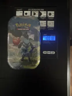 Pokemon Ascended Heroes Mini Tin - 100.18g VERY HEAVY 🔥Possible GOD PACKU!🔥 - Image 1