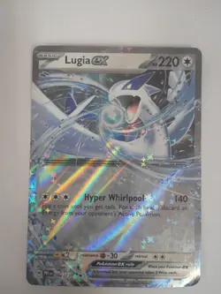Pokemon TCG Lugia EX Double Rare Holo Card 082/131 Prismatic Evolutions NM - Image 1