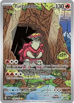 Pokemon - 146/142 - Turtonator - Stellar Crown - Image 1
