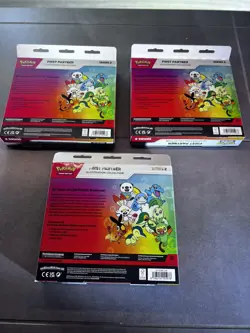 Pokemon First Partner Illustration Collection Series 2 Sealed Lot Of 3 New - Image 4