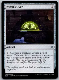 Witch's Oven 237 Uncommon Throne of Eldraine Magic: The Gathering Near Mint - Image 1