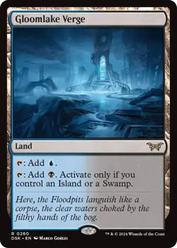 Gloomlake Verge [Duskmourn: House of Horror] MTG Magic # 0260 - Image 1