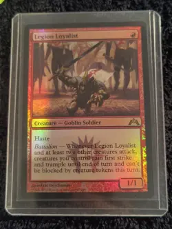 MTG FOIL Legion Loyalist Gatecrash Magic the Gathering - Rare Foil NM - Image 1