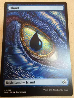 Island - #288 Tarkir: Dragonstorm Regular - Mtg - Image 1