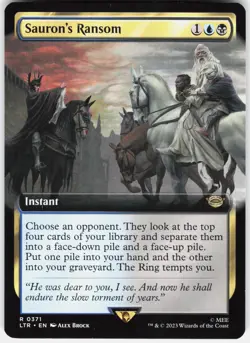 Sauron's Ransom (Extended Art) R Universes Beyond: The Lord of the Rings: 371 LP - Image 1
