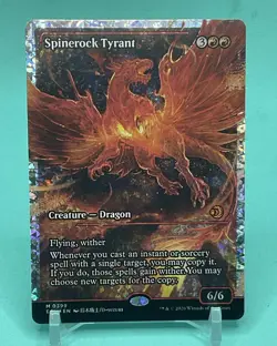 Spinerock Tyrant (0399) (Showcase) (Fracture Foil) Lorwyn Eclipsed Foil NM - Image 1