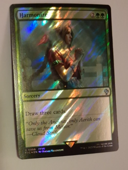 Harmonize Surge FOIL NM FINAL FANTASY VII Magic the Gathering MTG - Image 1