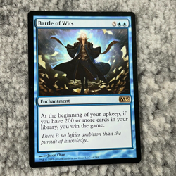 Battle Of Wits MTG Core Set 2013 M13 Magic The Gathering Rare Light Play LP - Image 1