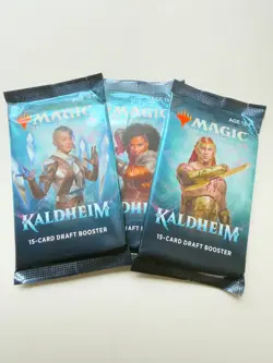 Magic the Gathering, Kaldheim Draft Booster: Set of 3 - Image 1