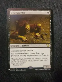 Gravecrawler R Duel Decks: Blessed vs. Cursed Normal NM Magic The Gathering - Image 1