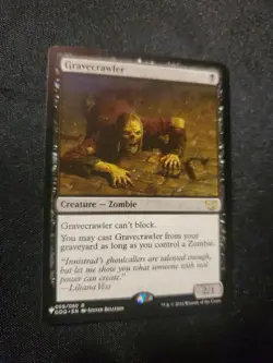 Gravecrawler R Duel Decks: Blessed vs. Cursed Normal NM Magic The Gathering - Image 2