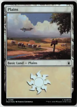 Plains (288) - Foil - Marvel Super Heroes (MSH) - NM - Image 1