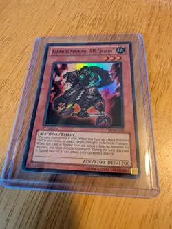 NM Karakuri Ninja MDL 339 'Sazank' LP STBL-EN022 Super Rare 1st Edition - Image 1