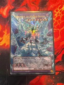 Yugioh | RA05-EN148 | Mirrorjade the Iceblade Dragon Extended Art Ultra Rare - Image 1