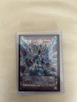 YUGIOH Mirrorjade the Iceblade Dragon RA05-EN148 Ultra Rare Extended Art 1ST ED - Image 1