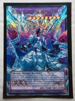 Yugioh - Mirrorjade the Iceblade Dragon [Extended Art] *Ultra Rare* RA05-EN148 - Image 1