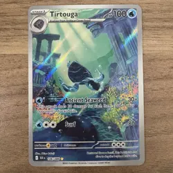 Tirtouga 106/086 Illustration Rare Holo SV: Black Bolt Pokemon TCG Card - NM/M - Image 1