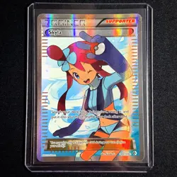 Pokemon TCG - Skyla Full Art 149/149 Boundaries Crossed 2012 B&W Card - Image 1
