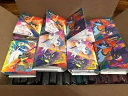 Pokemon TCG ETB Card Sleeves Lot of 54 Packs New & Sealed + 16 Mini Binders - Image 2