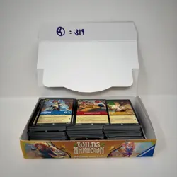 Disney Lorcana - Wilds Unknown - Lot Of 319 Common Non-foil Cards - Image 1