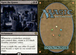 Magic the Gathering -MTG-Open the Graves - Image 1