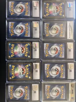 10 Graded Pokemon Card Slab Collection - Image 2
