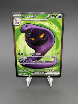Arbok ex - 185/165 - SV: Scarlet & Violet 151 (MEW) Pokemon Card TCG NM Pokemon - Image 1