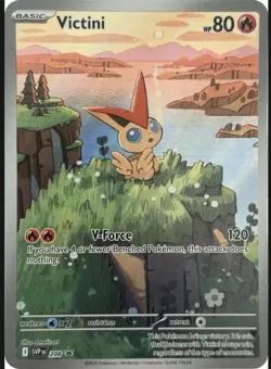Victini SVP 208 - JUMBO PROMO - Illustration Rare - Pokemon Card black bolt - Image 1