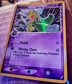 Treecko Delta Species Reverse Holo Stamped Card 68/100 Crystal Guardians NM/LP - Image 2