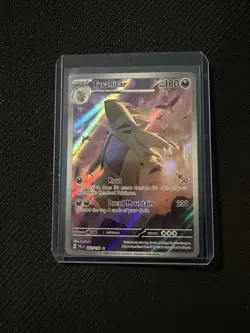 Pokemon TCG Scarlet & Violet Paldea Evolved Tyranitar Holo Card 222/193 NM - Image 1