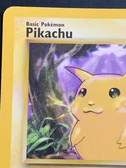 Pokemon (E3 Stamped) PIKACHU Card BASE Set PROMO 58/102 Yellow Cheeks Gold #5 - Image 2