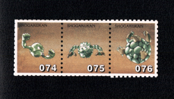 Geodude Graveler Golem Pokemon Stamp Card Shogakukan Nintendo Japanese - Image 1